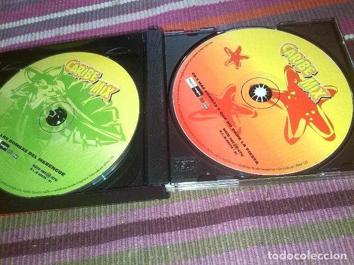 CDs de m&uacute;sica: CARIBE MIX 2001 PACK 3 CDs BLANCO Y NEGRO - Foto 3