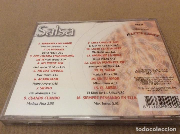 CDs de m&uacute;sica: Lets dance salsa. Galaxy 2000. - Foto 2