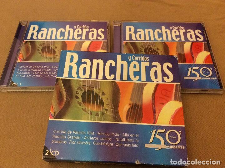 CDs de m&uacute;sica: Rancheras y corridos. 2005. 2CD. - Foto 1