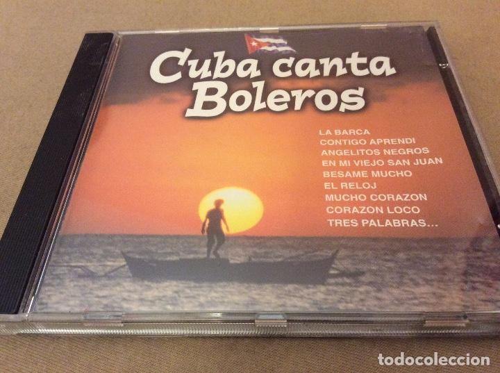 CDs de m&uacute;sica: Cuba canta boleros. - Foto 1