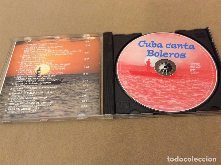 CDs de m&uacute;sica: Cuba canta boleros. - Foto 3