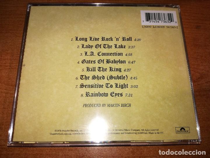 CDs de m&uacute;sica: CD Rainbow - Long Live Rock N Roll - Foto 3