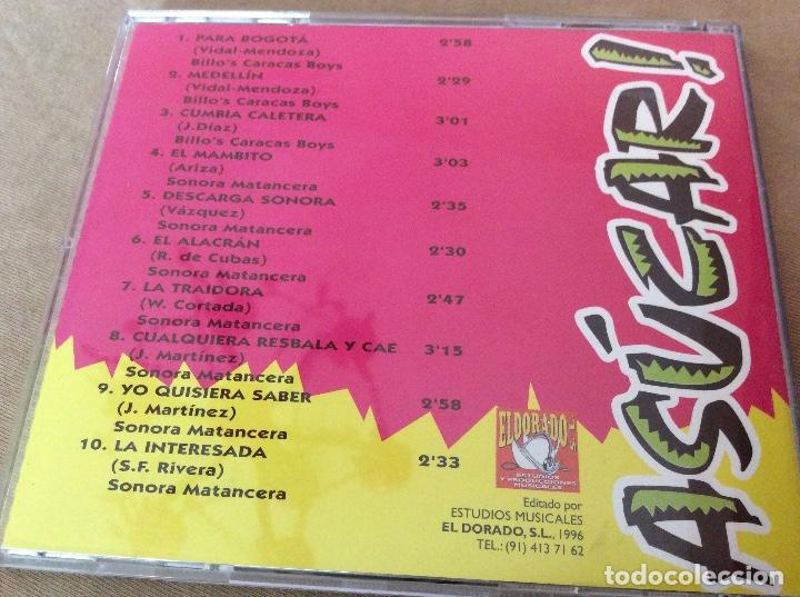 CDs de m&uacute;sica: Asucar. Volumen 3. Eldorado 1996. - Foto 2