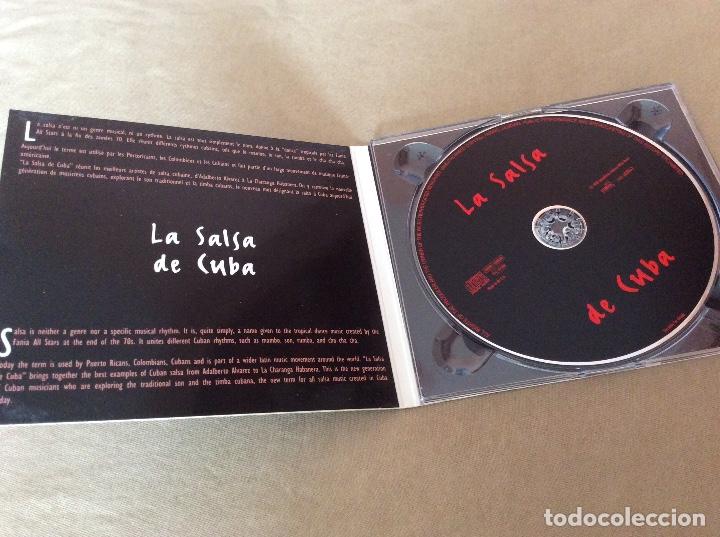CDs de m&uacute;sica: La salsa de cuba. 1998. Digipack - Foto 3