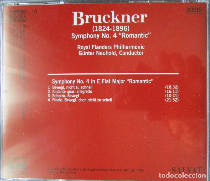 CDs de m&uacute;sica: BRUCKNER - SYMPHONY N&ordm; 4 - ROMANTIC - CD - Foto 2