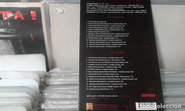 CDs de m&uacute;sica: 2 cds cristina branco,post scriptium-murmurios,edicion limitada - Foto 2