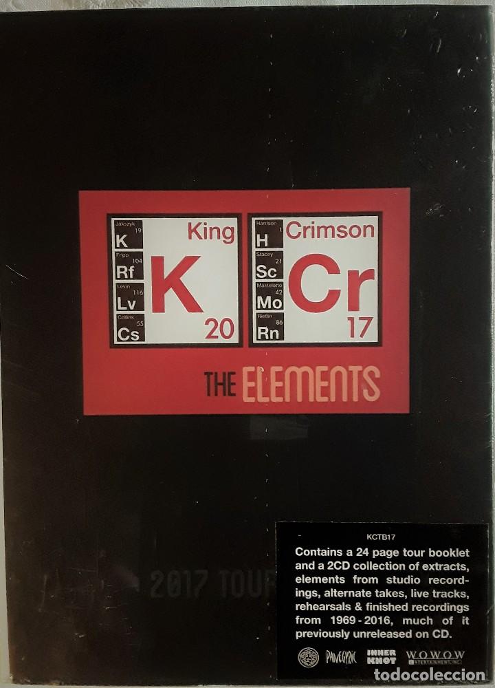 CDs de m&uacute;sica: The Elements Tour 2017 ~ King Crimson -2Cds+ Libro 24 pgs. - Foto 1
