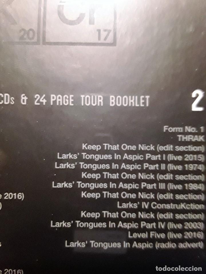 CDs de m&uacute;sica: The Elements Tour 2017 ~ King Crimson -2Cds+ Libro 24 pgs. - Foto 6