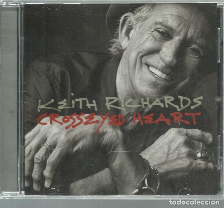CDs de m&uacute;sica: KEITH RICHARDS - CROSSEYED HEART - CD MINDLESS 2015 - Foto 1