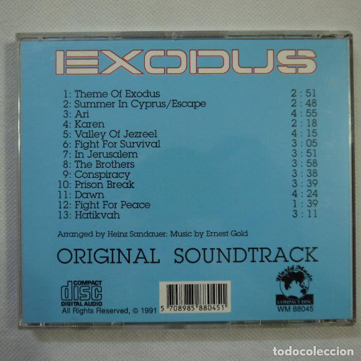 CDs de m&uacute;sica: BSO EXODUS - CD 1991 - Foto 3
