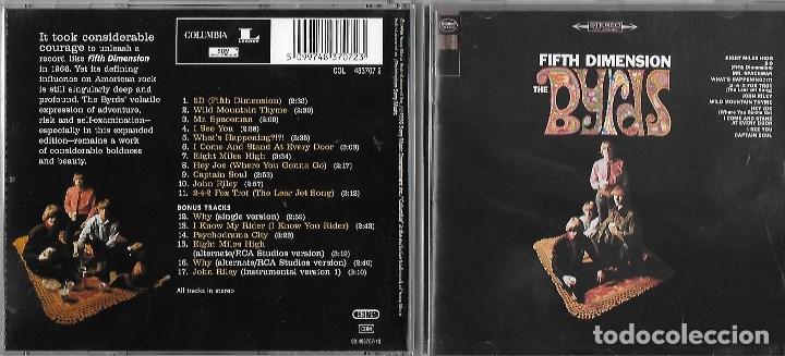 CDs de m&uacute;sica: BYRDS, THE: FIFTH DIMENSION. REMASTERIZADO. INCLUYE 6 BONUS