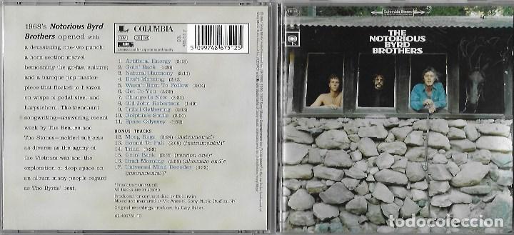 CDs de m&uacute;sica: BYRDS, THE: THE NOTORIOUS BYRD BROTHERS. REMASTERIZADO. INCLUYE 6 BONUS