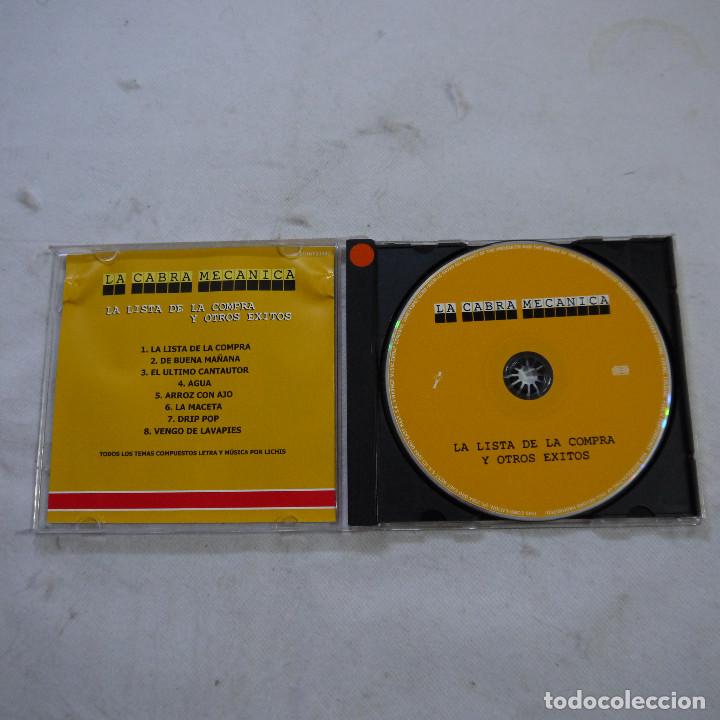 CDs de m&uacute;sica: LA CABRA MEC&Aacute;NICA - LA LISTA DE LA COMPRA Y OTROS &Eacute;XITOS - CD 2004 - Foto 2