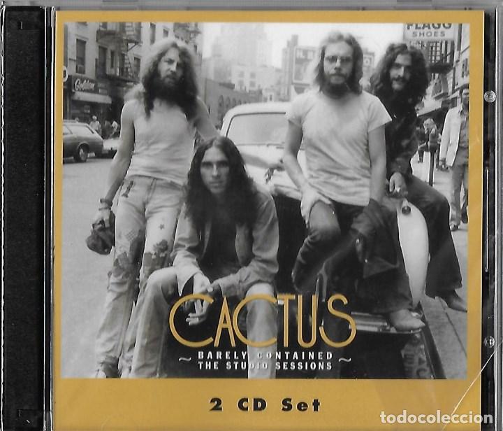 CDs de música: CACTUS: BARELY CONTAINED - THE STUDIO SESSIONS. INCLUYE SUS LP´S: CACTUS, ONE WAY OR ANOTHER + RESTR