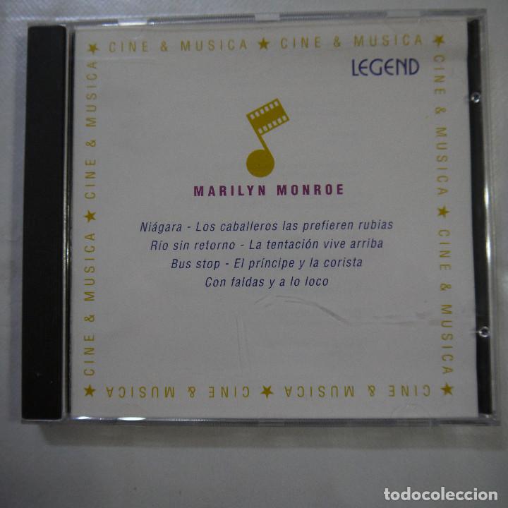 CDs de m&uacute;sica: CINE & MUSICA. MARILYN MONROE - CD - Foto 1