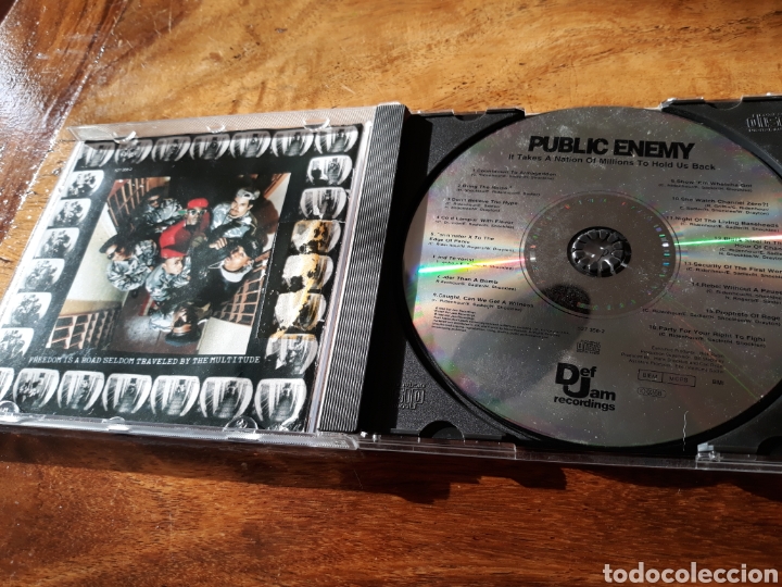 CDs de Música: PUBLIC enemy it takes a nation of millions to hold us back - Foto 2 - 122908618