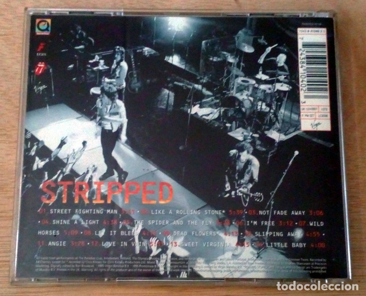 CDs de m&uacute;sica: Stripped / The Rolling Stones / CD / Virgin 1995 - Foto 3