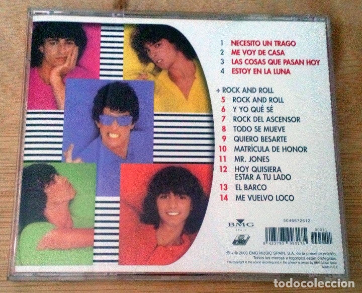 CDs de m&uacute;sica: Tequila Rock and Roll / CD / BMG Ariola 2003 - Foto 3
