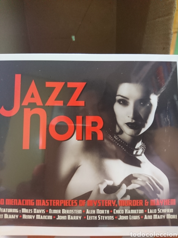 CDs de M&uacute;sica: jazz noir 3 cds precintado