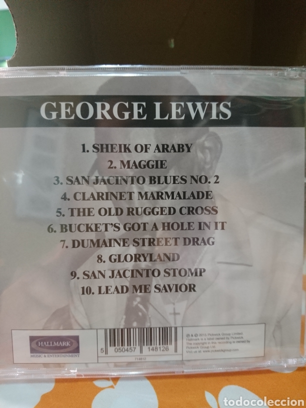 CDs de m&uacute;sica: George Lewis precintado - Foto 2