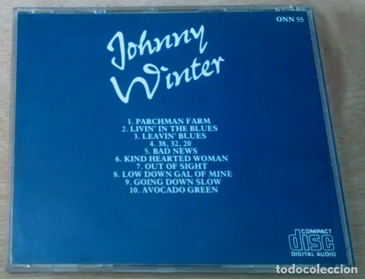 CDs de m&uacute;sica: Johnny Winter / CD / ONN 55 - Foto 3