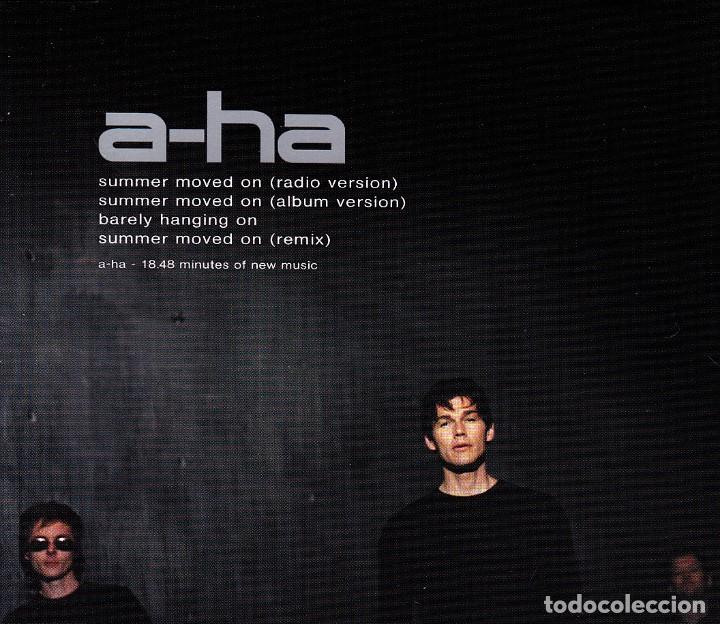 CDs de m&uacute;sica: A-HA - SUMMER MOVED ON CD SINGLE 4 TEMAS 2000 - Foto 1