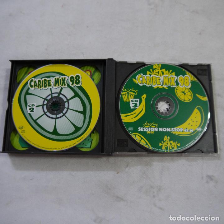 CDs de m&uacute;sica: CARIBE MIX 98 - 3 CDS - Foto 3