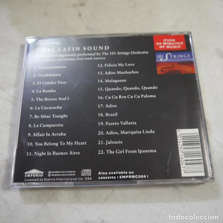 CDs de m&uacute;sica: 101 STRINGS - THAT LATIN SOUND - CD 1993 - Foto 3