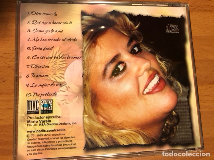 CDs de m&uacute;sica: Cd Cecilia - Foto 2