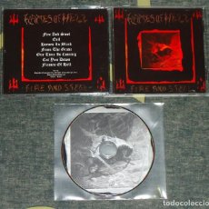 CDs de Música: FLAMES OF HELL - FIRE AND STEEL - CD [NO OFICIAL, 2005] BLACK METAL