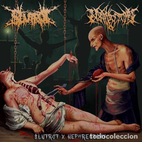 Musik-CDs: slutrot & Nephrectomy &lrm;&ndash; Slutrot X Nephrectomy -brutal death