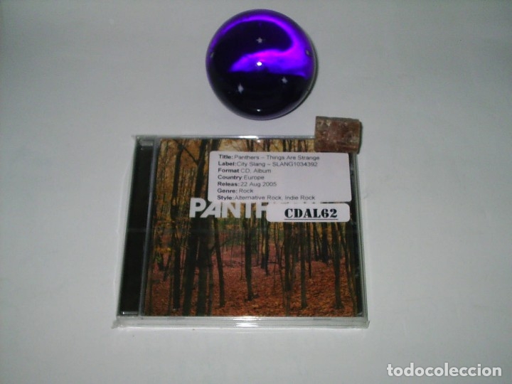 CDs de m&uacute;sica: cd Panthers Things Are Strange - Foto 1