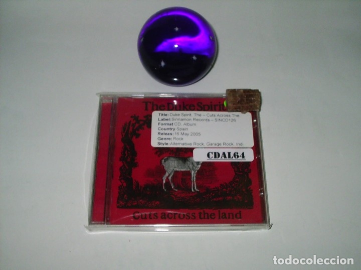 CDs de M&uacute;sica: cd The Duke Spirit &lrm;Cuts Across The Land