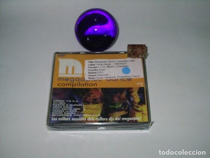 CDs de m&uacute;sica: cd Megaaplec Dance Compilation 2001 - Foto 1