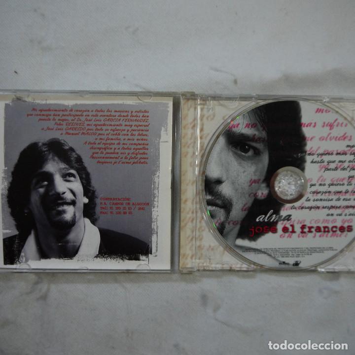 CDs de m&uacute;sica: JOSE EL FRANCES - ALMA - CD 1999 - Foto 2