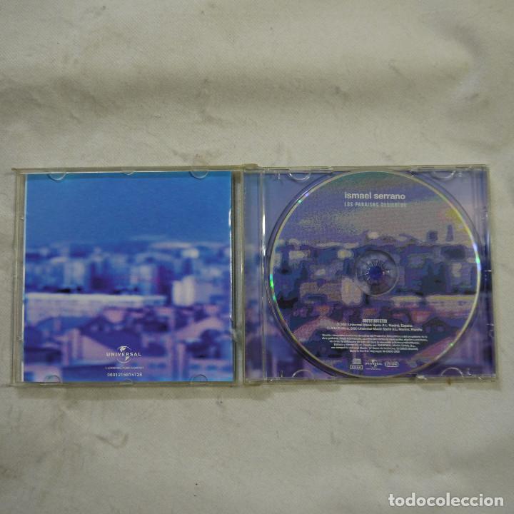CDs de m&uacute;sica: ISMAEL SERRANO - LOS PARAISOS DESIERTOS - CD 2000 - Foto 2