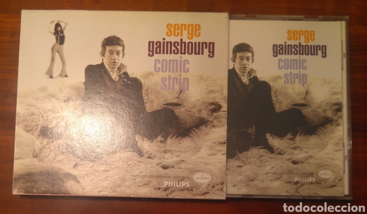 CDs de m&uacute;sica: SERGE GAINSBOURG-COMIC STRIP CD CON FUNDA. FRANCES - Foto 1