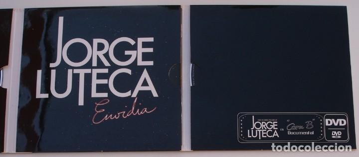 CDs de m&uacute;sica: JORGE LUTECA - ENVIDIA (CD+DVD) 2010 - DIGIPACK - Foto 3