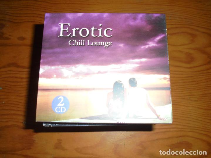 CDs de m&uacute;sica: EROTIC  CHILL LOUNGE.  2 CD&acute;S.  2004.  IMPECABLES - Foto 1