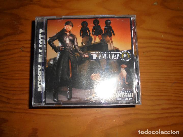 CDs de m&uacute;sica: MISSY  ELLIOT.  THIS IS NOT A TEST&iexcl;&iexcl; CD - Foto 1