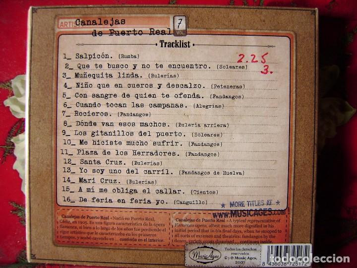 CDs de m&uacute;sica: CANALEJAS DE PUERTO REAL - Foto 2