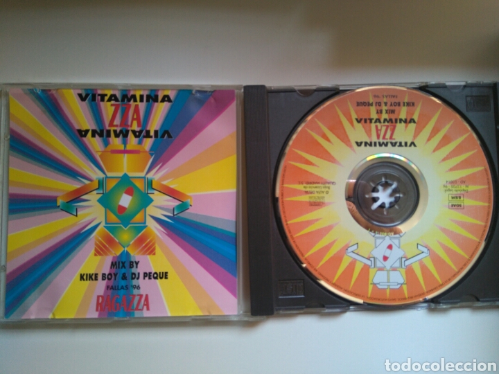CDs de m&uacute;sica: Vitamina ZZA - Fallas 96 - Cd album - Foto 1