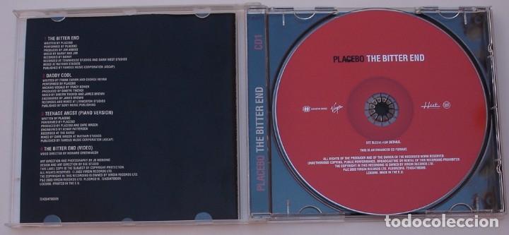 CDs de m&uacute;sica: PLACEBO - THE BITTER END , CD 1 (CD) 2003 - 4 TEMAS - Foto 2