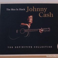 CDs de Música: JOHNNY CASH - THE MAN IN BLACK THE DEFINITIVE COLLECTION (CD) 2007 - 24 TEMAS - DIGIPACK