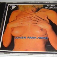 CDs de Música: CD- MICHEL BASINGER - JOVEN PARA AMAR - SEXY NUDE COVER- MICHEL BASINGER