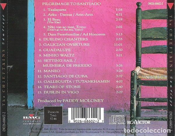 CDs de m&uacute;sica: The Chieftains - Santiago - CD - Foto 2