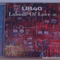 CDs de Música: UB40 - LABOUR OF LOVE III (CD) 1998 - 15 TEMAS