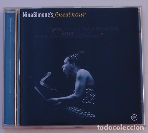 CDs de m&uacute;sica: NINA SIMONE - FINEST HOUR (CD) 2000 - 15 TEMAS - Foto 1