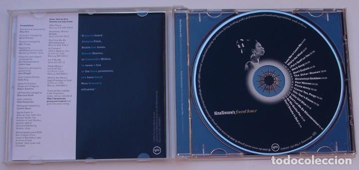 CDs de m&uacute;sica: NINA SIMONE - FINEST HOUR (CD) 2000 - 15 TEMAS - Foto 2