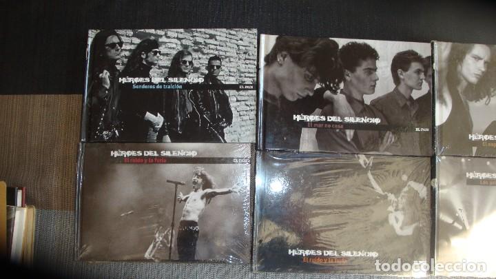 CDs de m&uacute;sica: pack 7 cds con libreto heroes del silencio - Foto 1